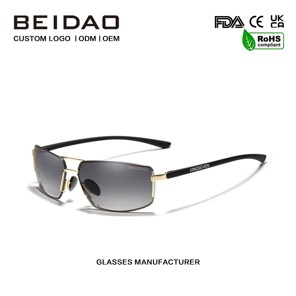 뜨거운 판매 패션 알루미늄 편광 선글라스