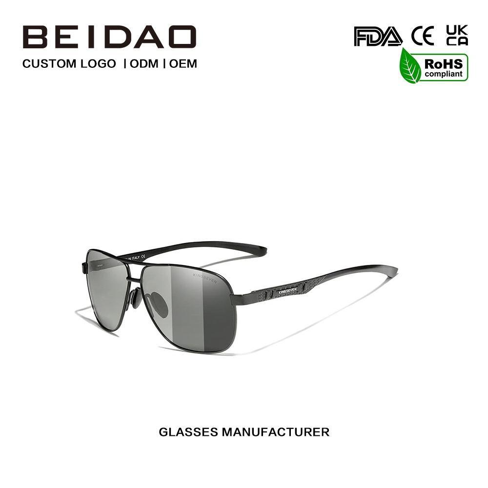 광변색 수제 편광 선글라스